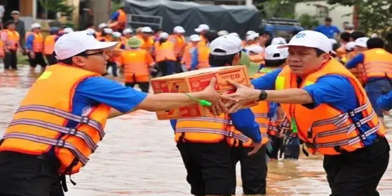 Hitclub tài trợ bão lũ chi 10 tỷ khắc phục hậu quả bão Yagi